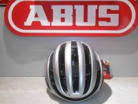 Шолом ABUS AirBreaker M (52-58 см) Gleam Silver - 11400 грн