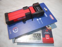Замок ABUS Bordo 5700 UGrip Combo SH Red - 3598 грн
