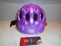 Дитячий шолом ABUS SMILEY 2.0 - purple star М (50 - 55 cм) - 1250 грн