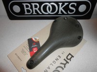 Сідло Brooks Cambium C17 All Weather mud green, black - 5980 грн