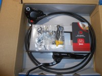 Комплект гальм Shimano MT200-UR300 перед + зад - 3500 грн