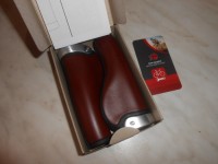 Комфортні шкіряні Brooks Ergon GP1 коричневі 130-130 мм - 4300 грн