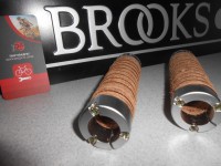 Шкіряні гріпси Brooks Plump Grips brown - 3220 грн