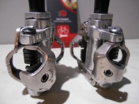 Користовані контактні Shimano PD-M540, SPD срібні - 1650 грн