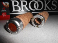 Шкіряні гріпси Brooks Plump Grips brown - 3220 грн