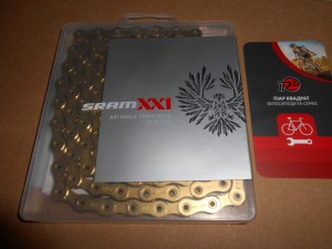Ланцюг Sram XX1 Eagle, 12 швидкостей. Gold - 3500 грн