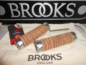 Шкіряні гріпси Brooks Plump Grips brown - 3220 грн