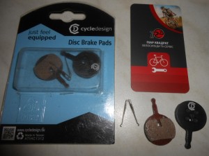  Гальмівні колодки Cycledesign Avid BB5 - 160 грн