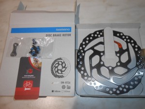 Ротор Shimano SM-RT26 під 6 болтів 160 мм - 480 грн