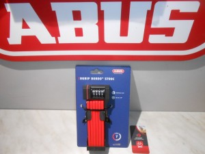 Замок ABUS Bordo 5700 UGrip Combo SH Red - 3598 грн