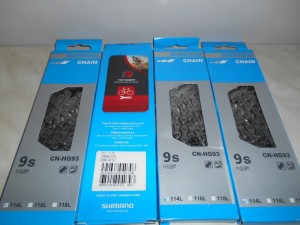 Ланцюг Shimano Deore XT HG93 для 9, 114 ланок - 950 грн