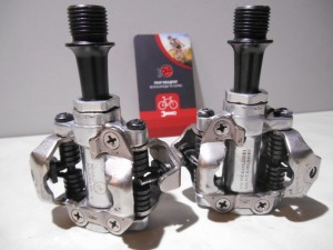 Користовані контактні Shimano PD-M540, SPD срібні - 1650 грн