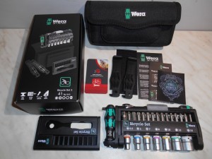 Набір інструментів Wera Bicycle Set 3 + бортувалки - 4600 грн