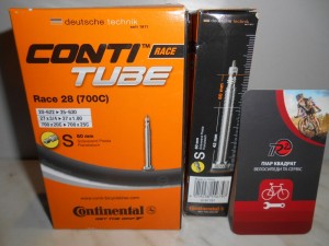 Камера Continental Race 28 (700C х 20-25) Преста 60 мм - 270 грн