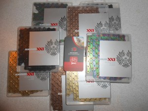 Ланцюг Sram XX1 Eagle, 12 шв Black, Gold, Copper, Rainbow - 3500 грн