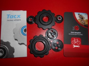 Комплект роликів для перемикача Sram X4 Tacx - 300 грн