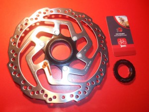 Ротор Shimano SM-RT10 180 мм, центрлок - 580 гр