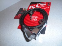 Велозамок KLS Beat 8x1000 мм, колір Black - 245 грн