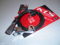 Велозамок KLS Beat 8x1000 мм, колір Black - 245 грн